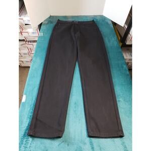 Cross & Winsor Jeans Size 32x34 Mens Black Pants Stretch Relaxed Straight NWT